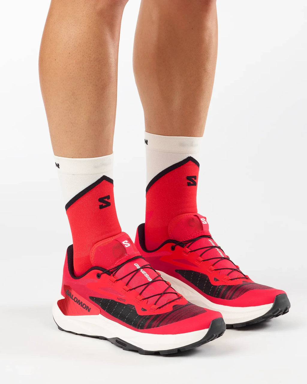 Salomon GENESIS Fiery Red / Lava Falls / Black