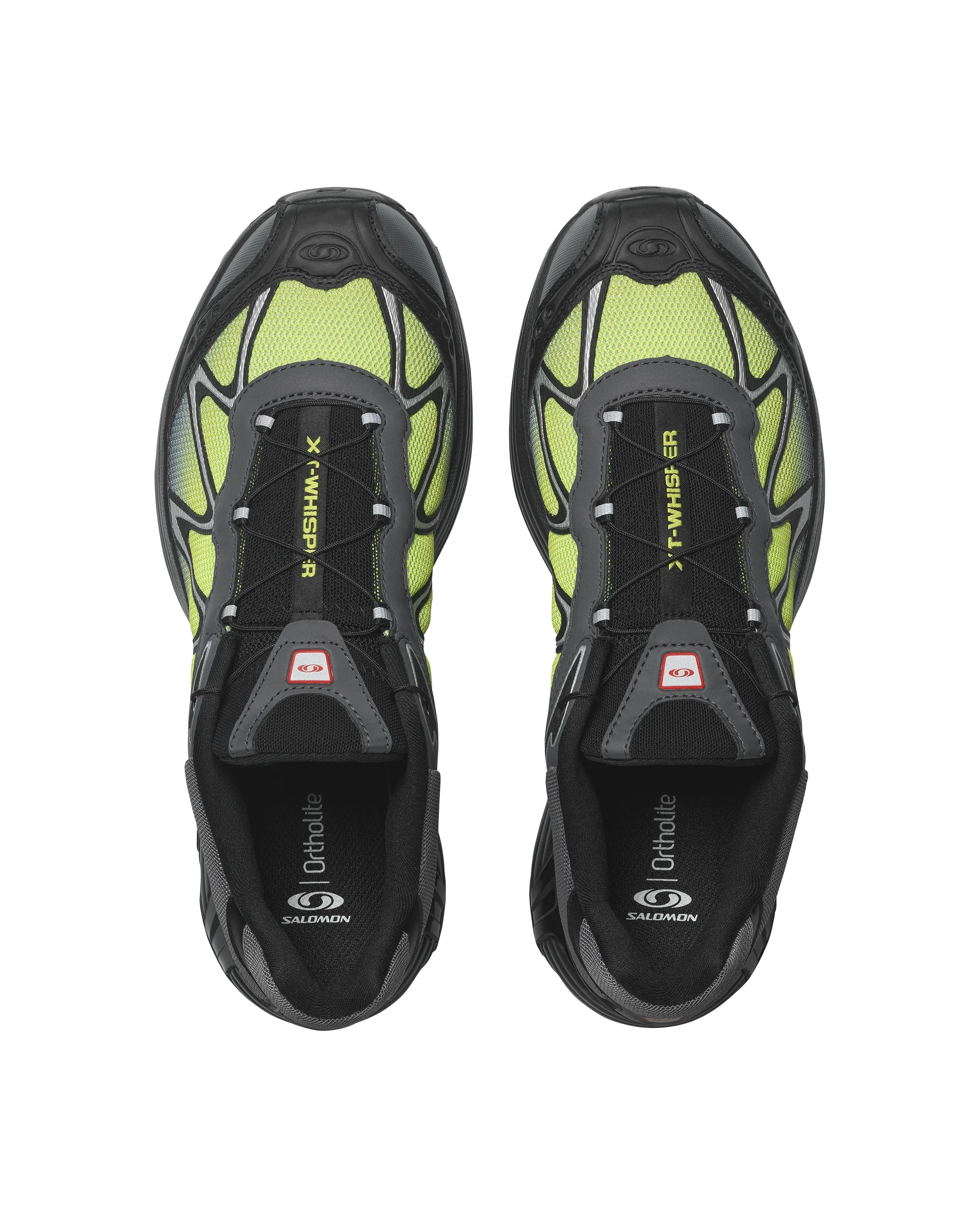 Salomon XT-WHISPER Black / Asphalt / Acid Lime