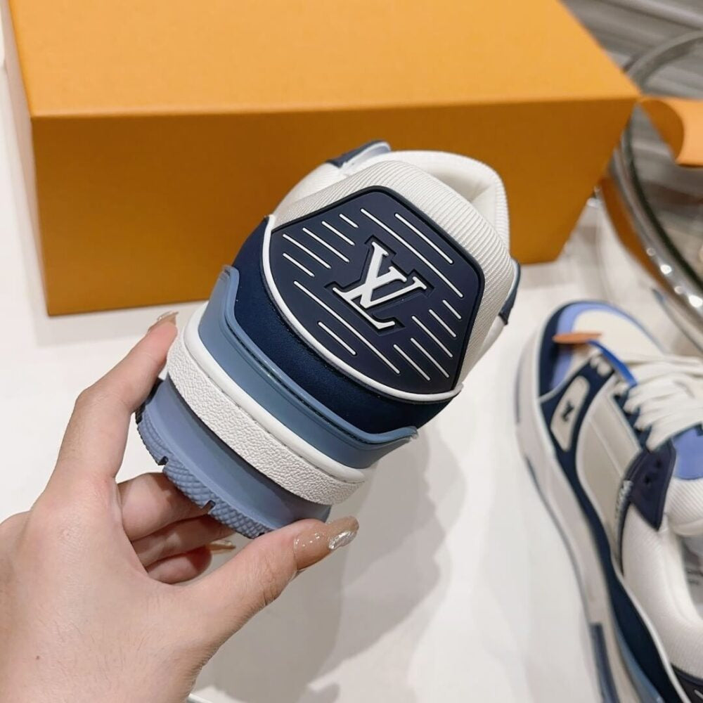 Louis Vuitton LV Trainer 'Blue Beige'