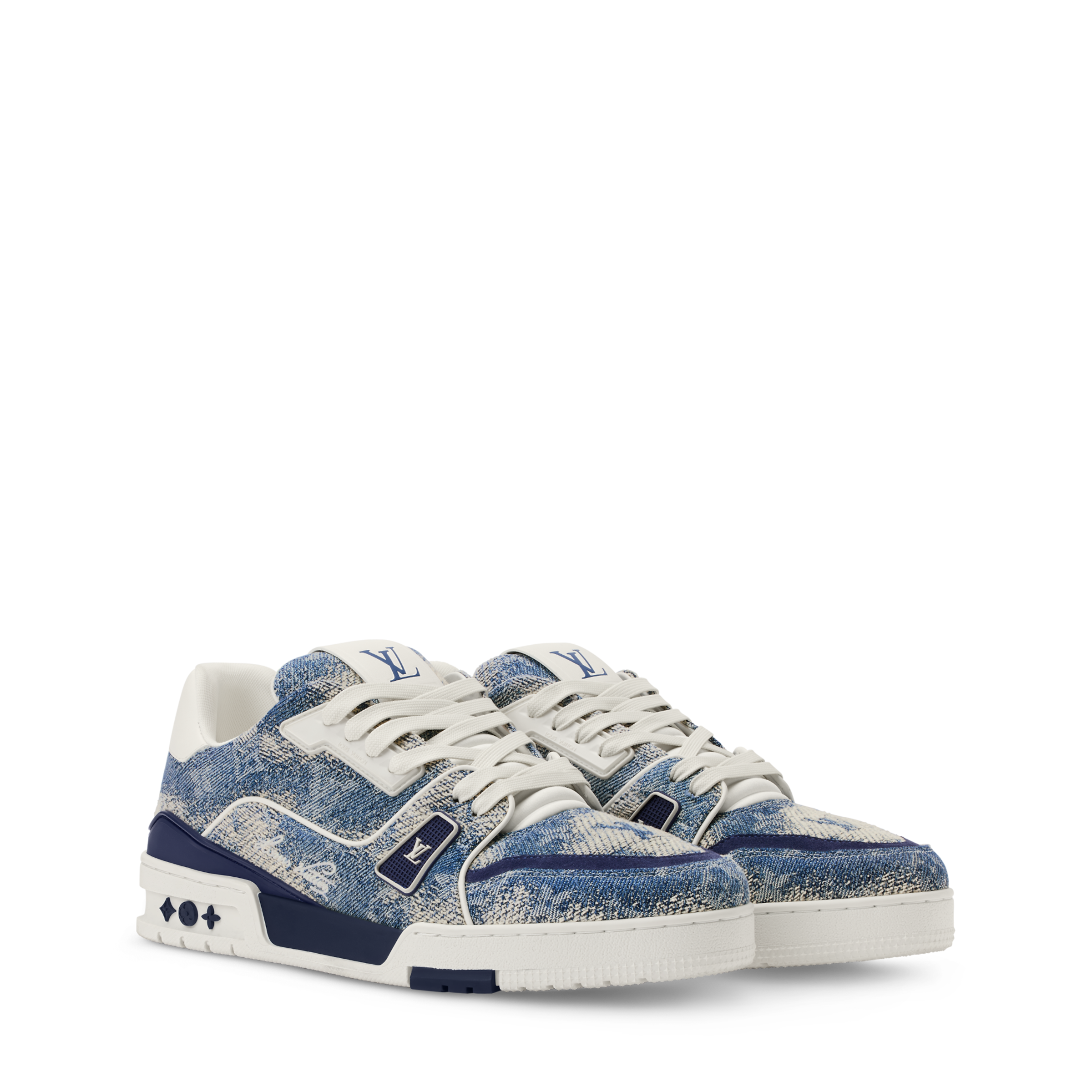 Louis Vuitton LV Trainer Blue #54 Limited