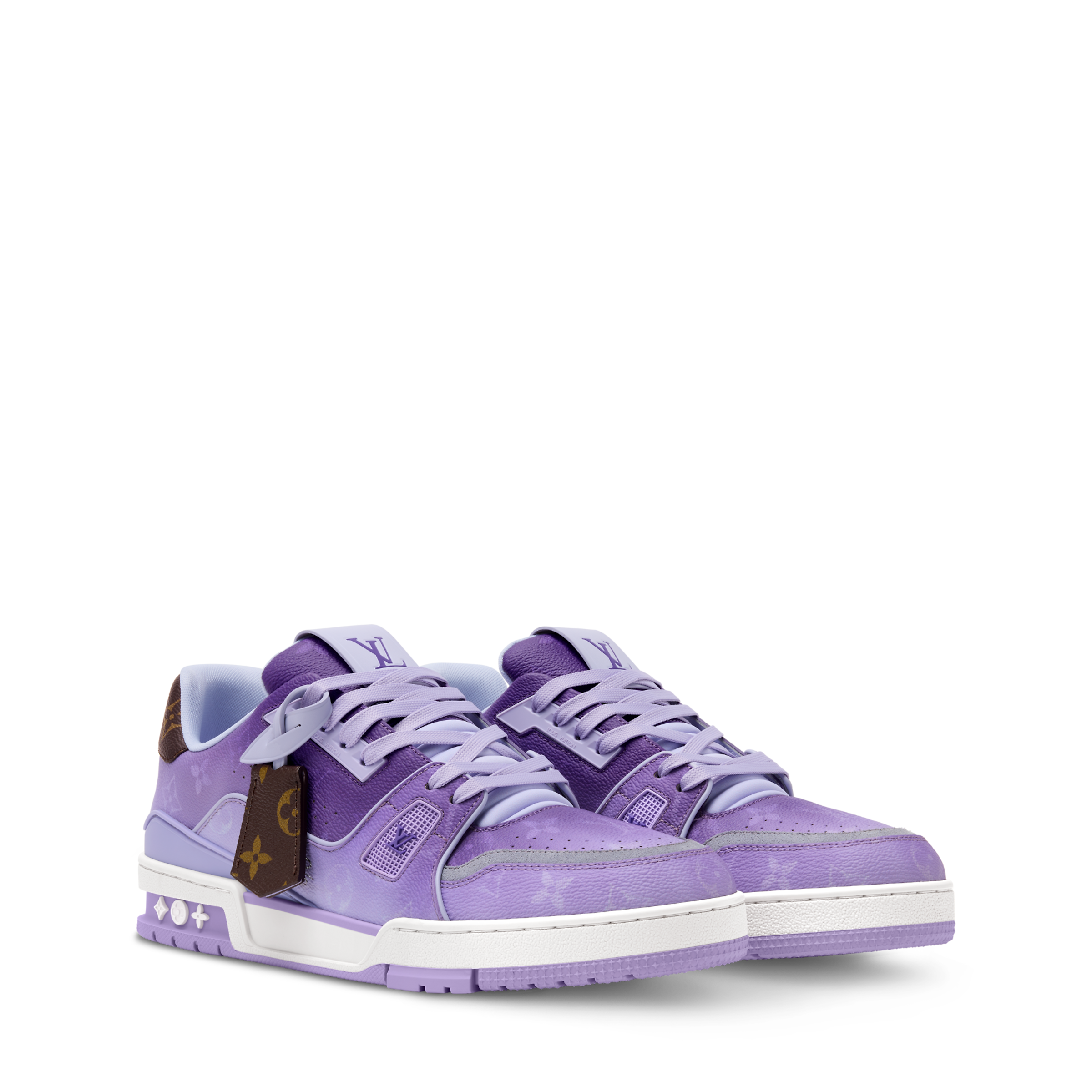 LV Trainer Sneaker Monogram-printed canvas Purple