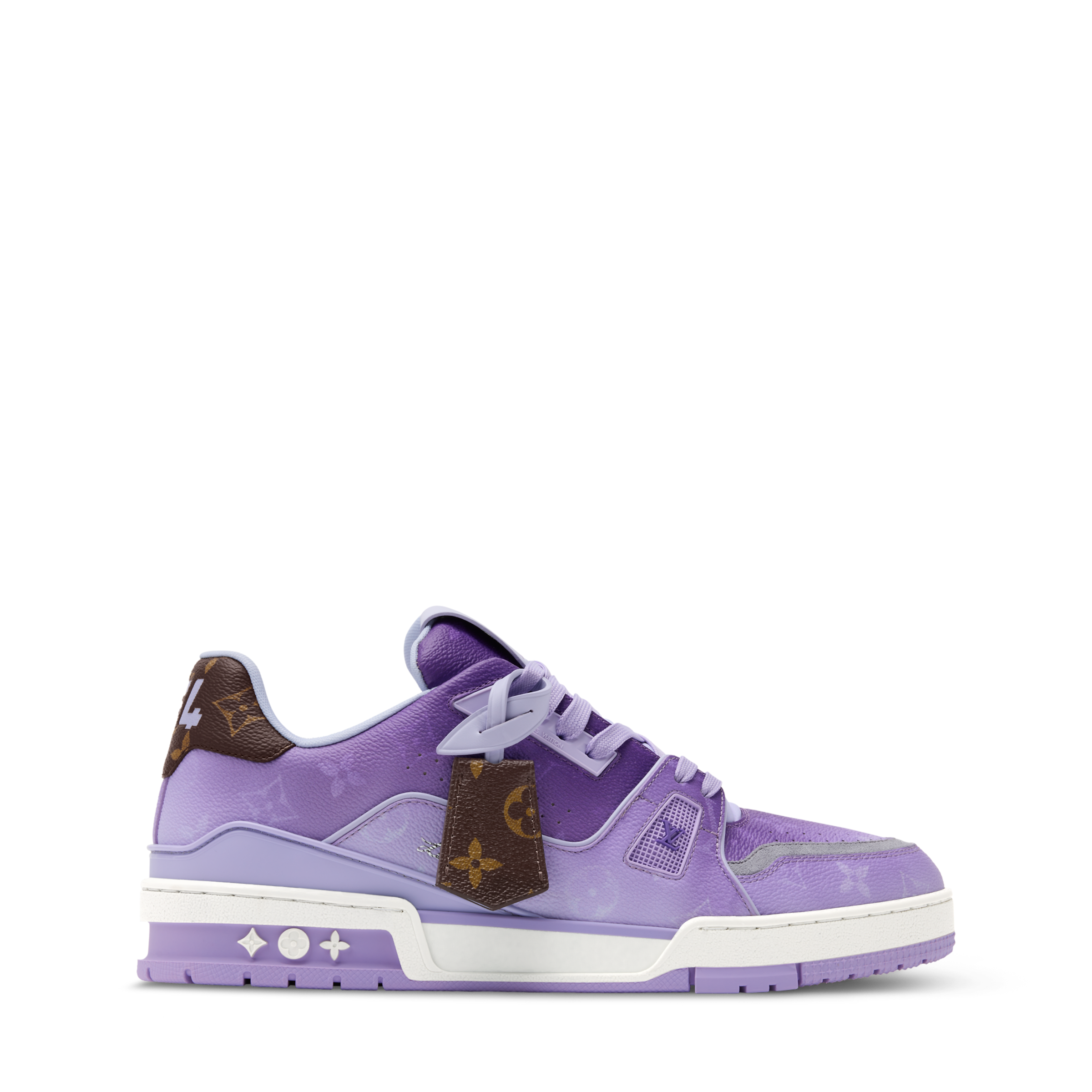 LV Trainer Sneaker Monogram-printed canvas Purple