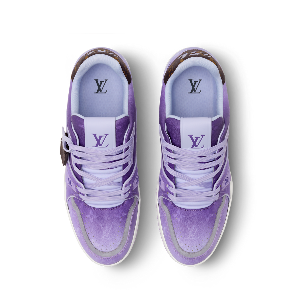 LV Trainer Sneaker Monogram-printed canvas Purple