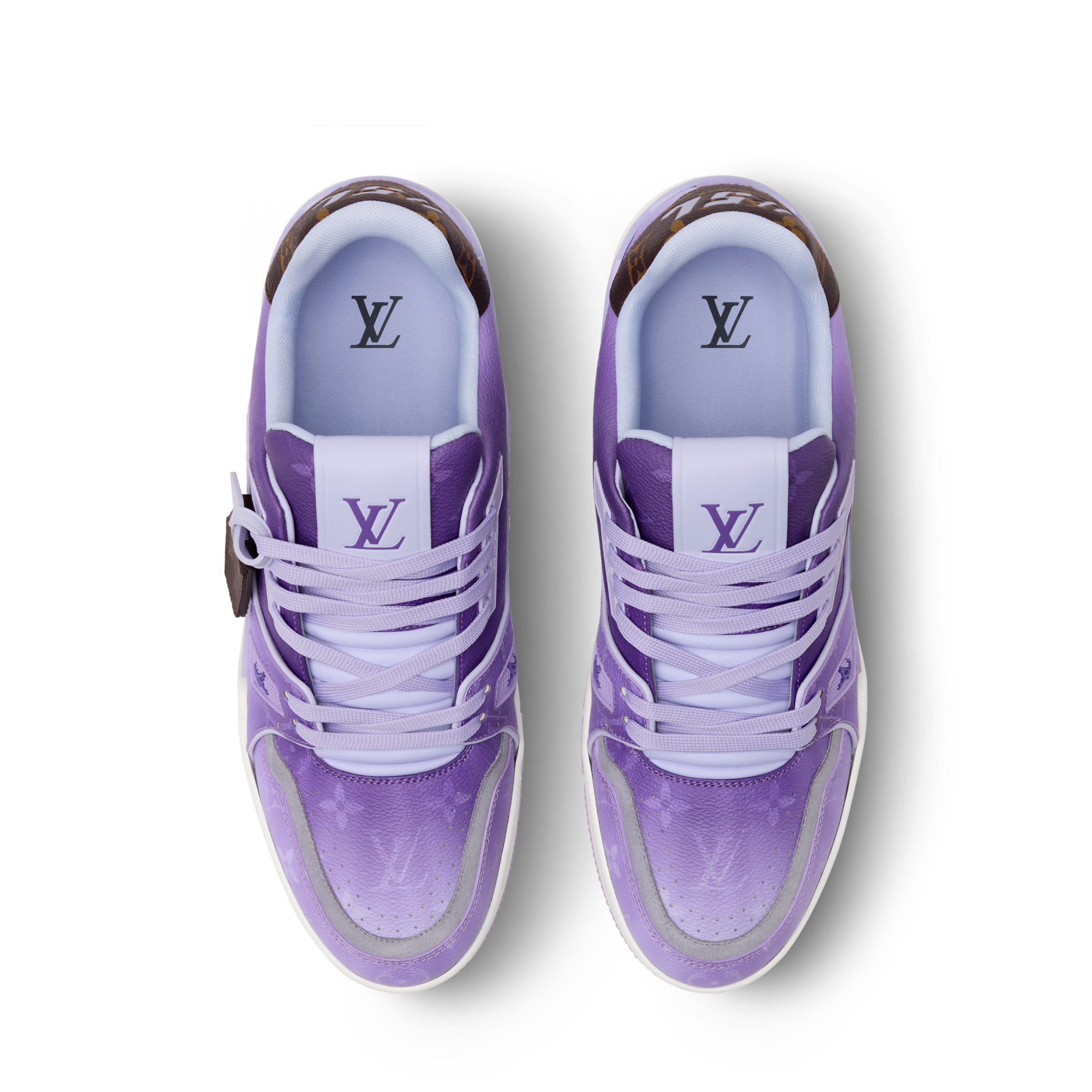 LV Trainer Sneaker Monogram-printed canvas Purple