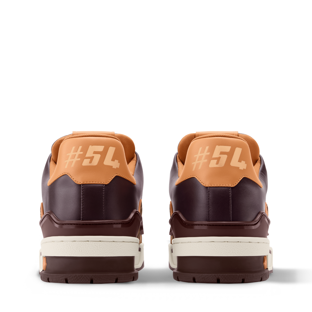 Louis Vuitton LV Trainer Brown Monogram Leather Sneaker
