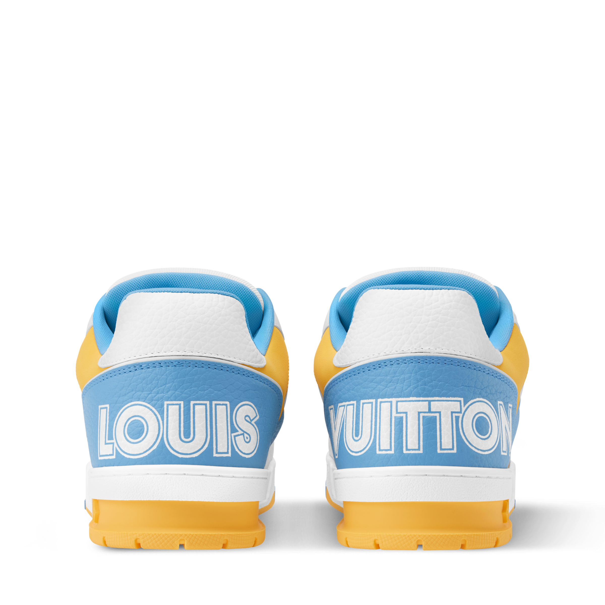 Louis Vuitton LV Trainer Blue Velcro Strap Sneaker