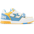 Louis Vuitton LV Trainer Blue Velcro Strap Sneaker