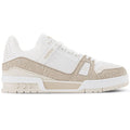 Louis Vuitton LV Trainer Beige Monogram Leather Sneaker