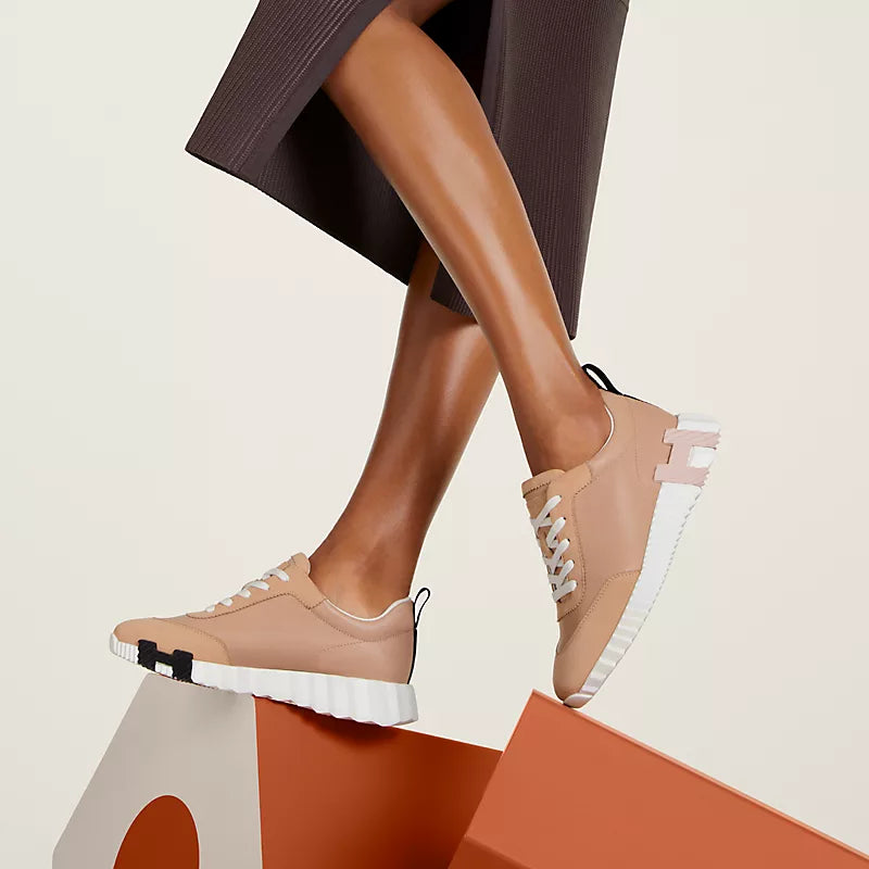 Hermès Bouncing sneaker Beige Perlino