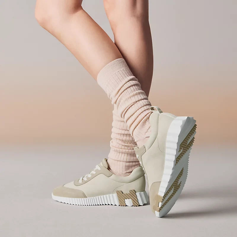 Hermès Bouncing sneaker Beige Glaise Beige Esquisse