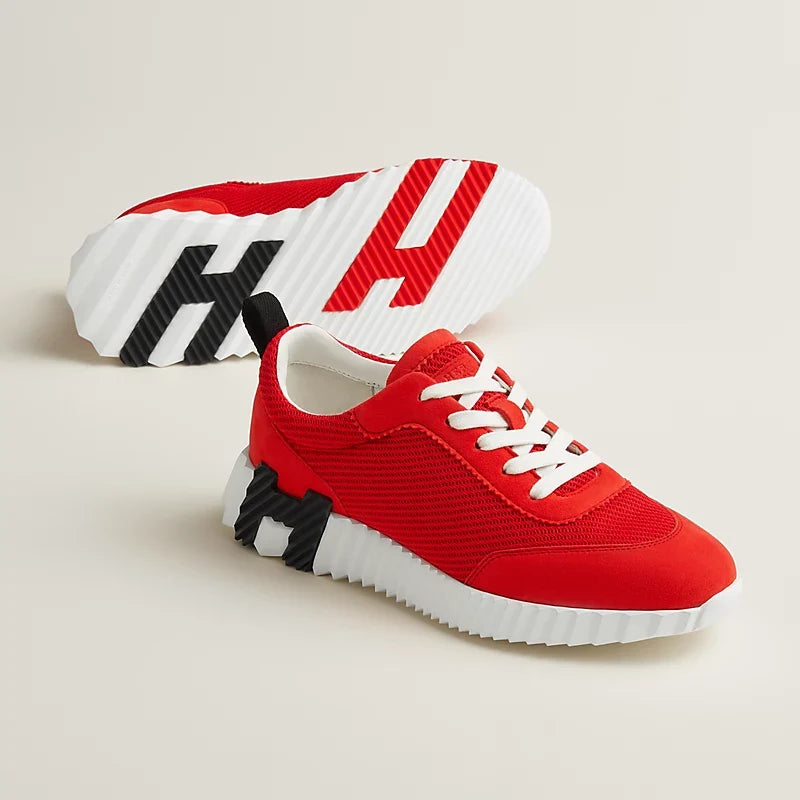 Hermès Bouncing sneaker Rouge Grenadine