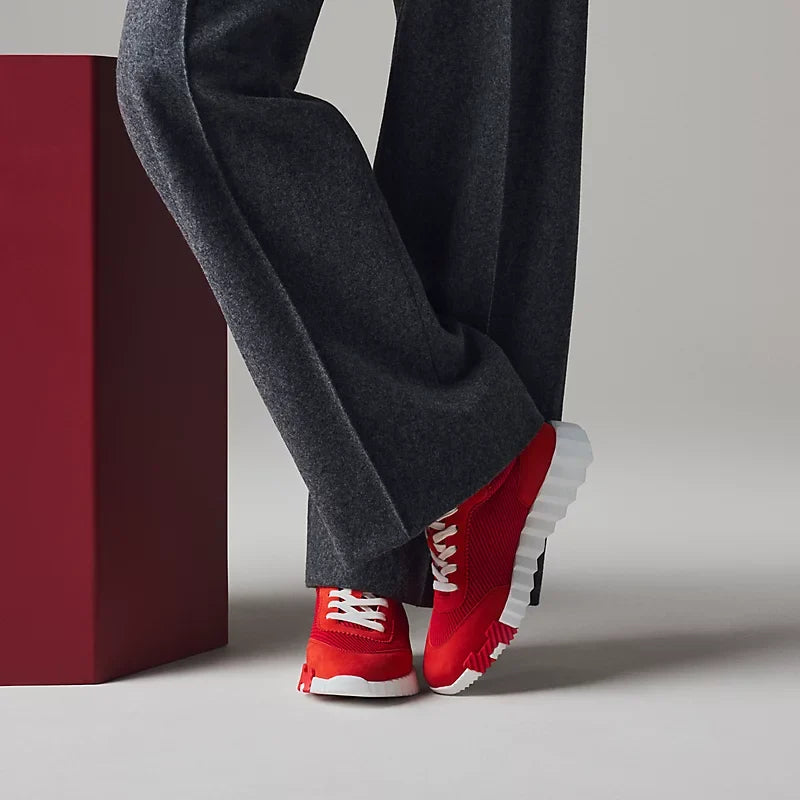 Hermès Bouncing sneaker Rouge Grenadine