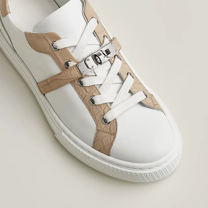 Hermès Day sneaker Blanc Beige Lin