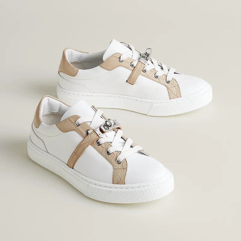 Hermès Day sneaker Blanc Beige Lin