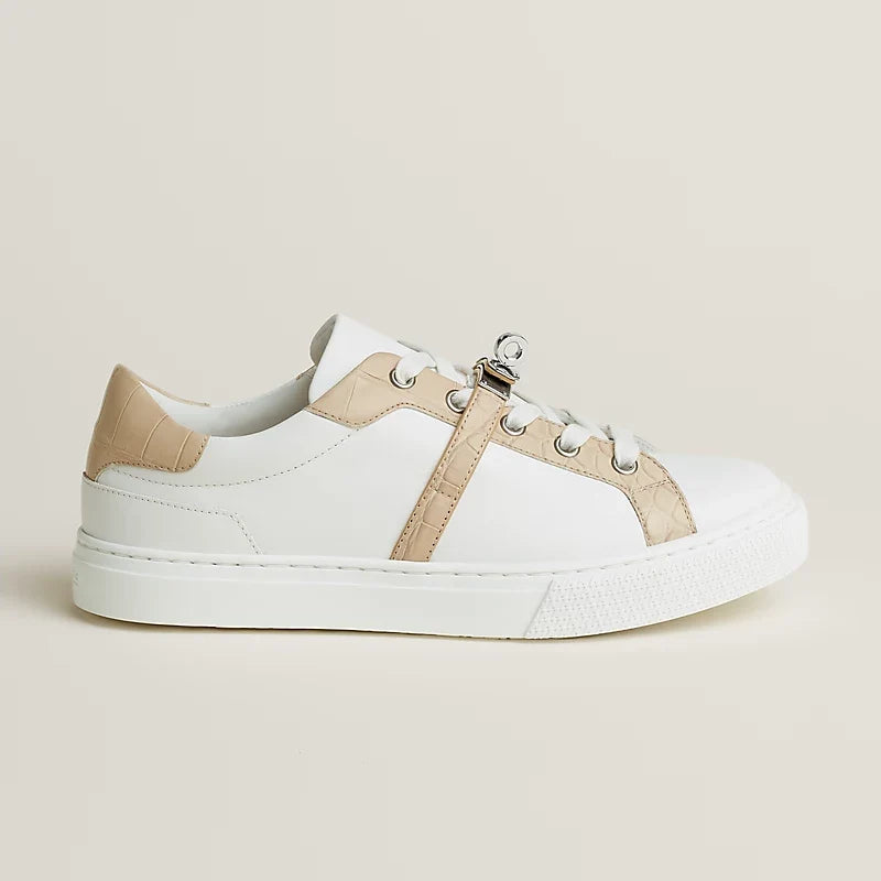 Hermès Day sneaker Blanc Beige Lin
