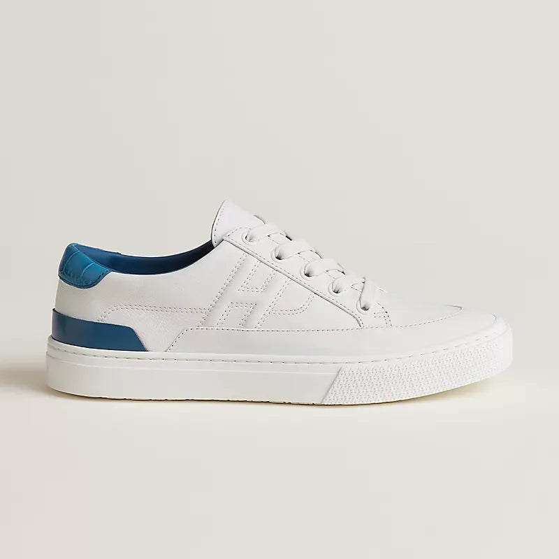 Hermès Deep sneaker Blanc Bleu Bleuet