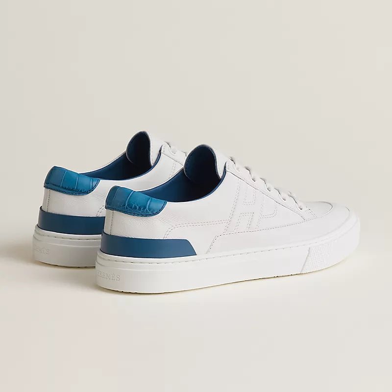 Hermès Deep sneaker Blanc Bleu Bleuet