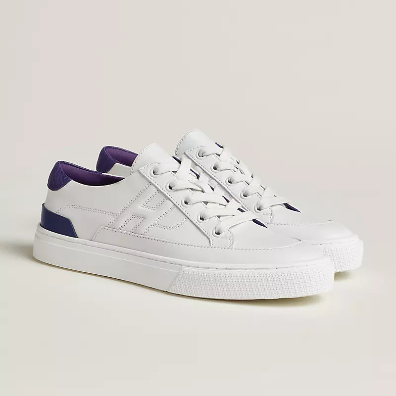 Hermès Deep sneaker Blanc Violet Majorette