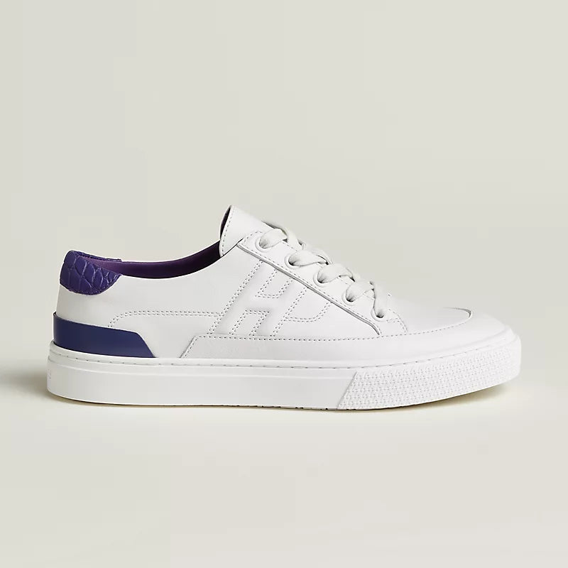 Hermès Deep sneaker Blanc Violet Majorette