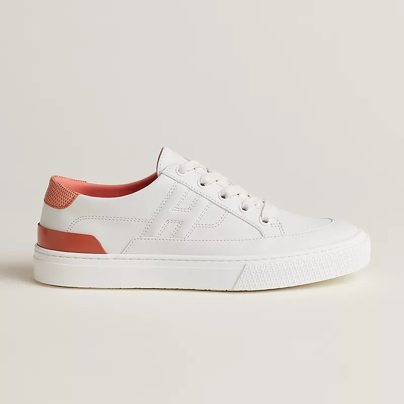 Hermès Deep sneaker Blanc Orange Joey