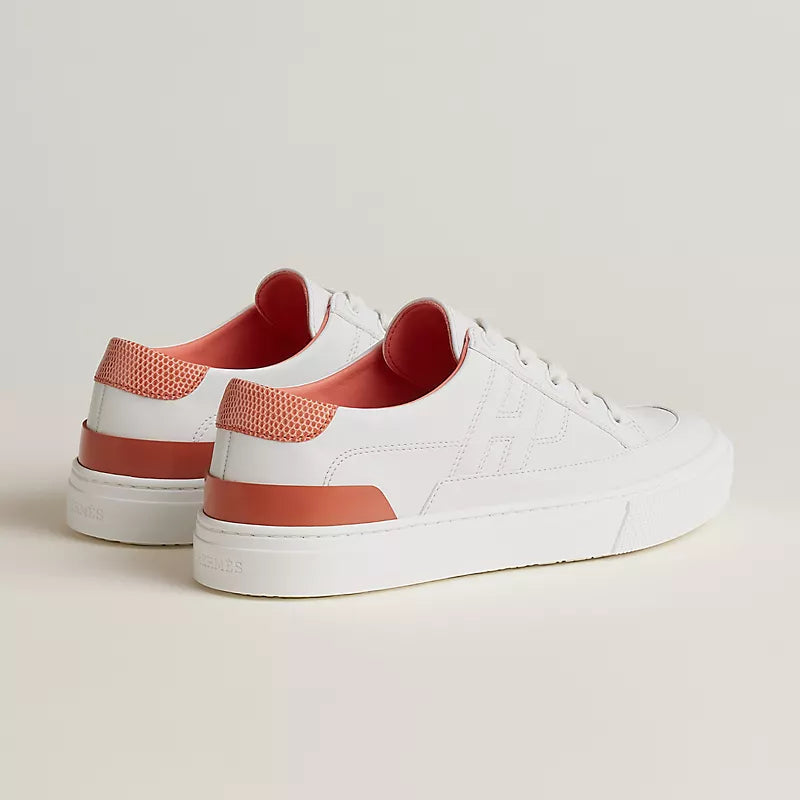 Hermès Deep sneaker Blanc Orange Joey