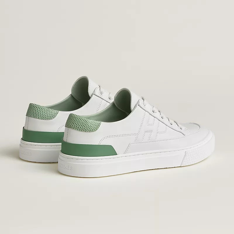 Hermès Deep sneaker Blanc Vert Jade