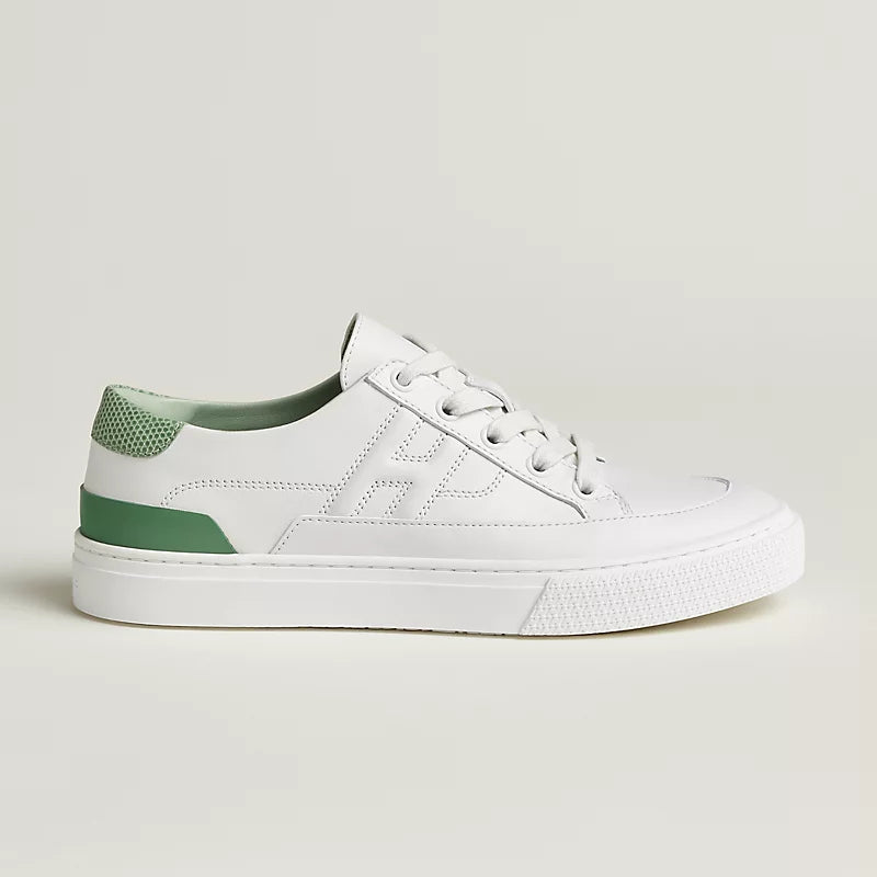 Hermès Deep sneaker Blanc Vert Jade