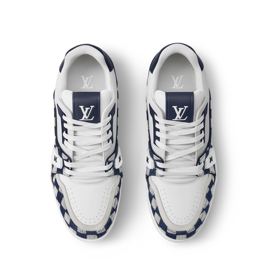 Louis Vuitton Trainer Sneaker 'Damier Moka Blue'
