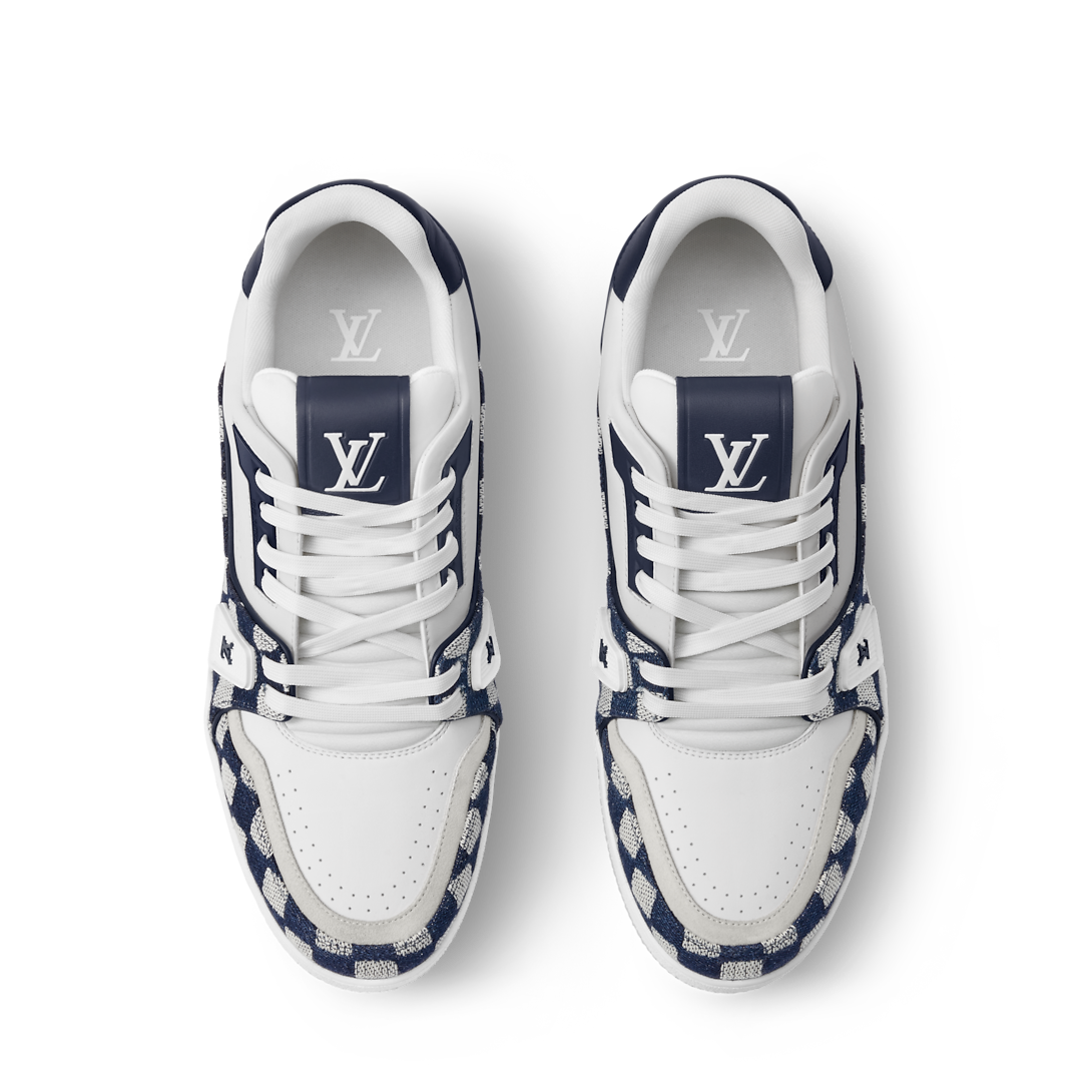 Louis Vuitton Trainer Sneaker 'Damier Moka Blue'