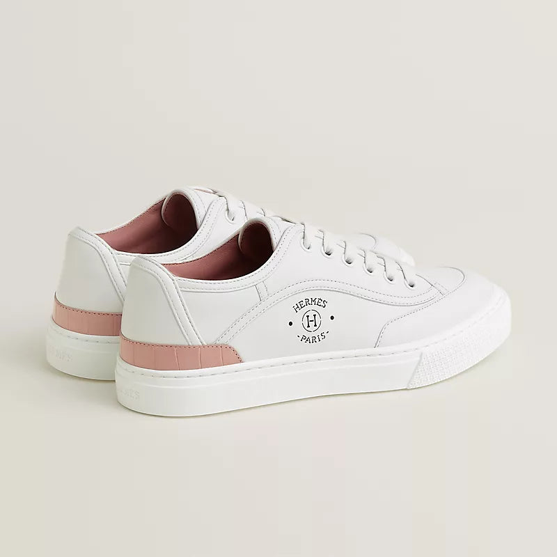 Hermès Get sneaker Blanc Rose Aquarelle