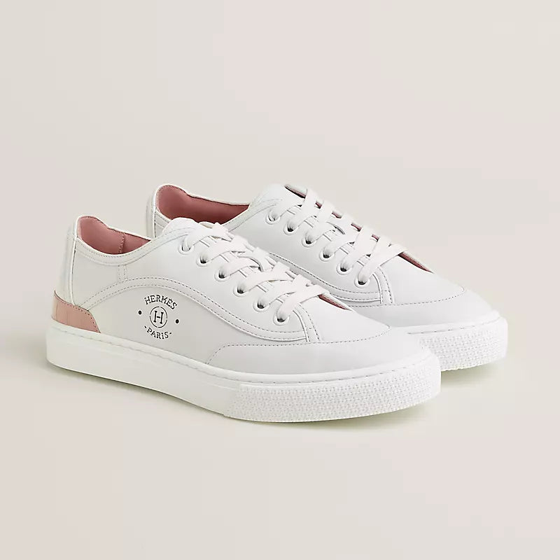Hermès Get sneaker Blanc Rose Aquarelle