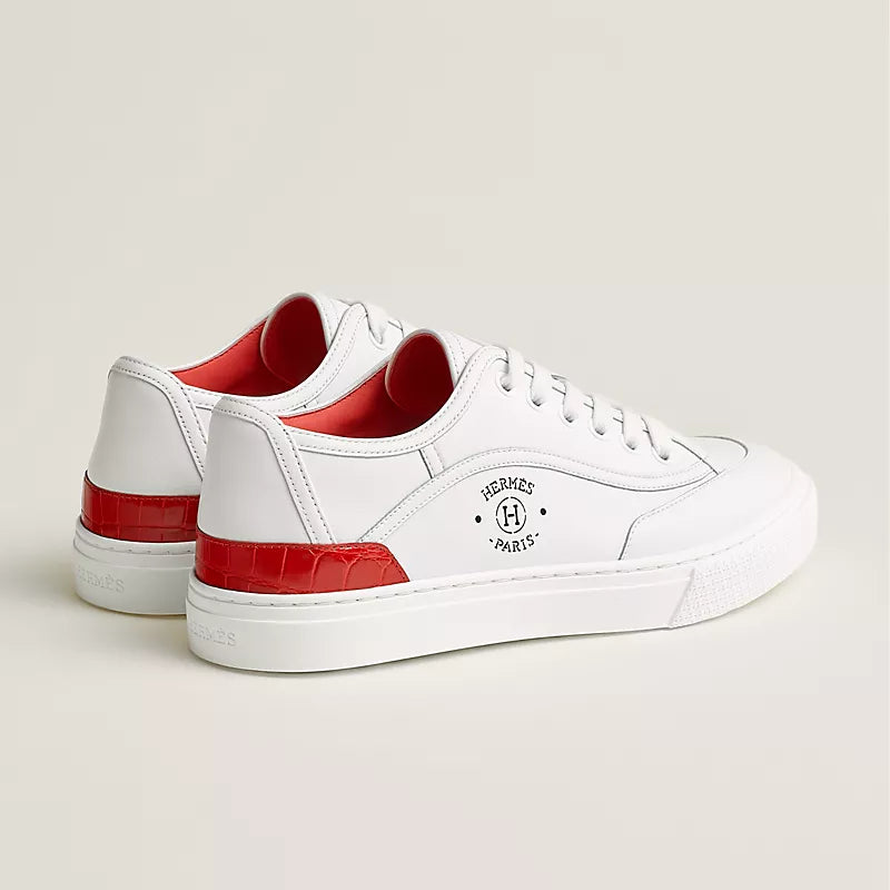 Hermès Get sneaker Blanc Rouge Cinétique