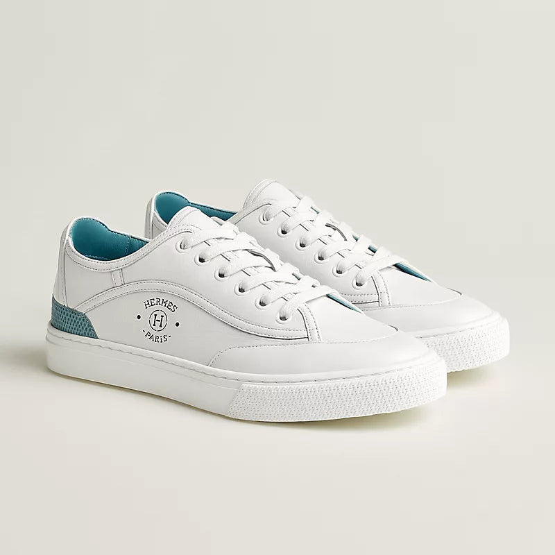 Hermès Get sneaker Blanc Bleu Minéral