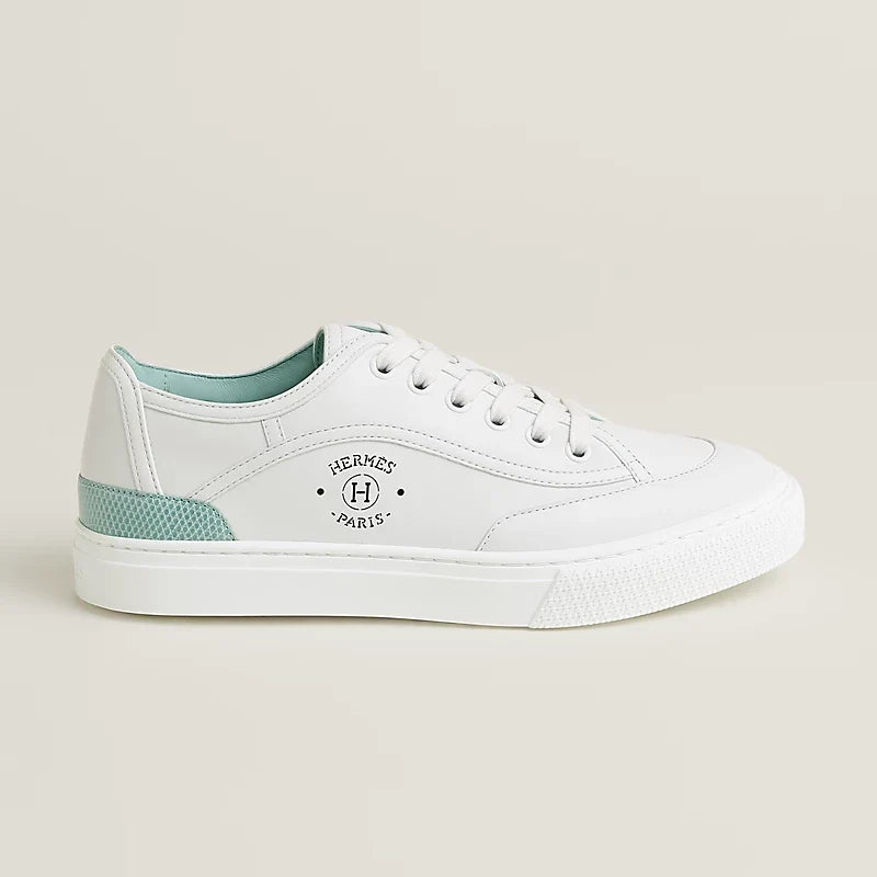 Hermès Get sneaker Blanc Bleu Cristaux