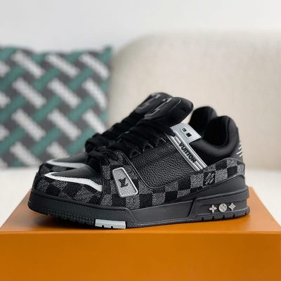 Louis Vuitton LV Trainer 'Damier Denim Black'
