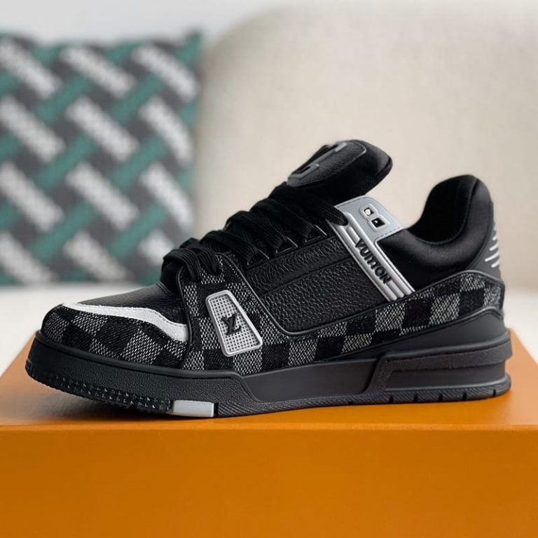 Louis Vuitton LV Trainer 'Damier Denim Black'