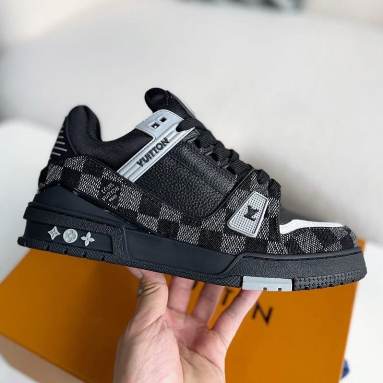 Louis Vuitton LV Trainer 'Damier Denim Black'