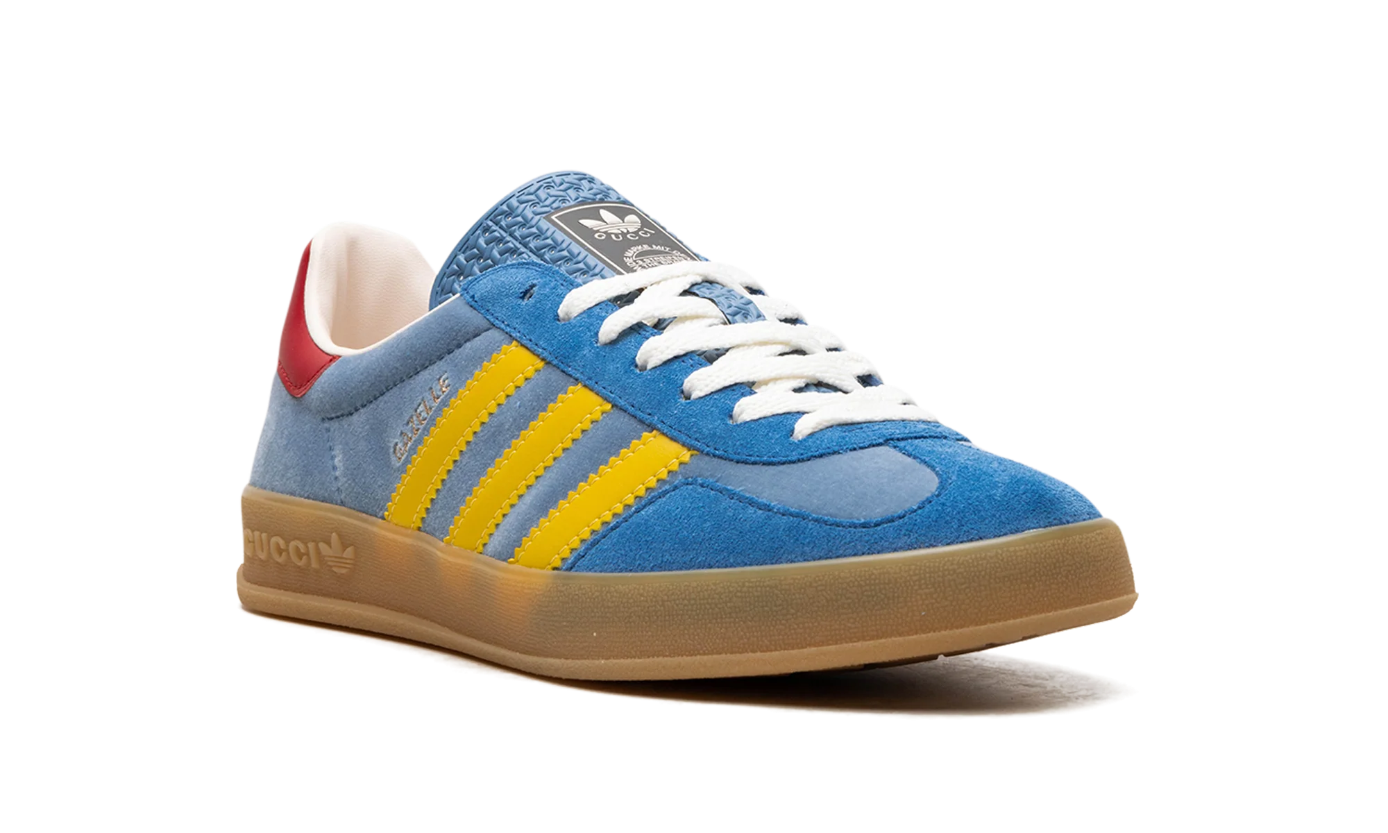 Adidas x Gucci Gazelle Light Blue Suede