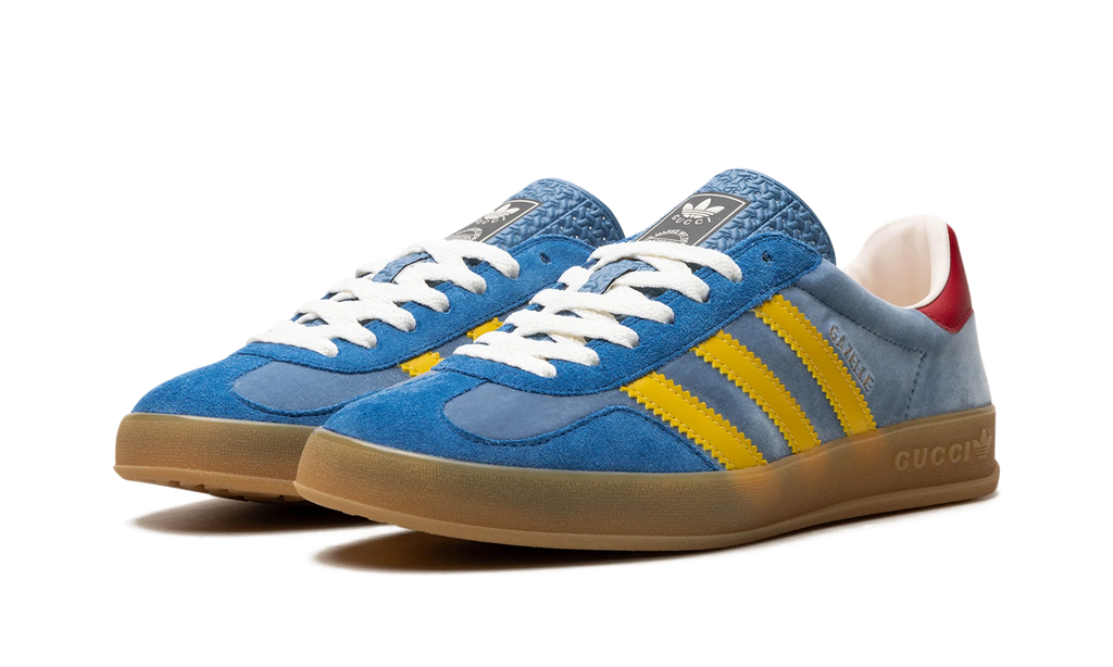 Adidas x Gucci Gazelle Light Blue Suede