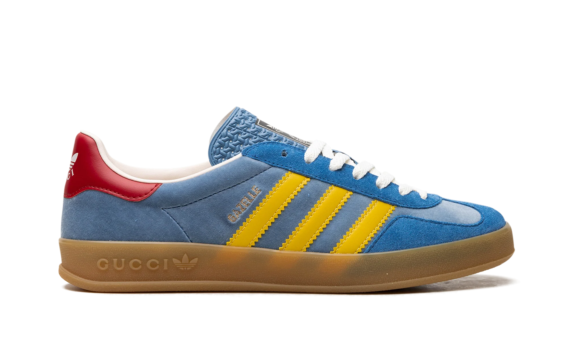 Adidas x Gucci Gazelle Light Blue Suede