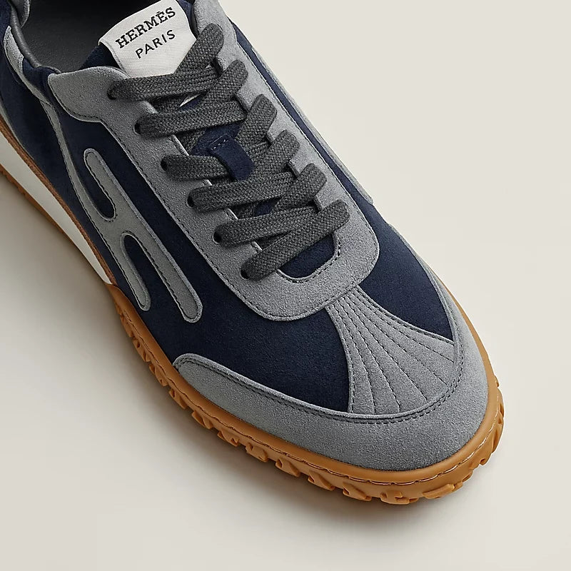 Hermès Jet sneaker Marine gris Orage
