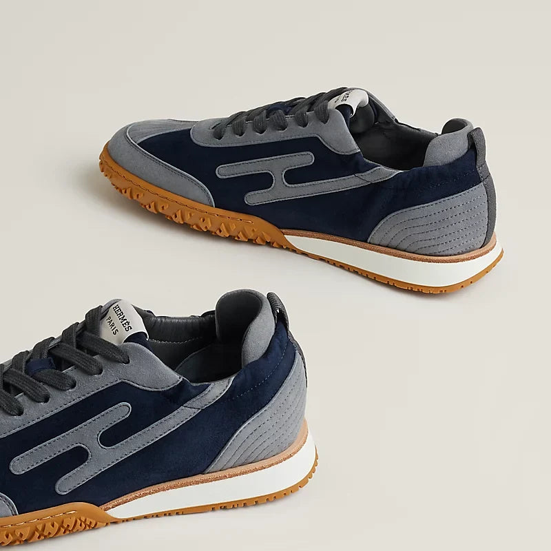 Hermès Jet sneaker Marine gris Orage