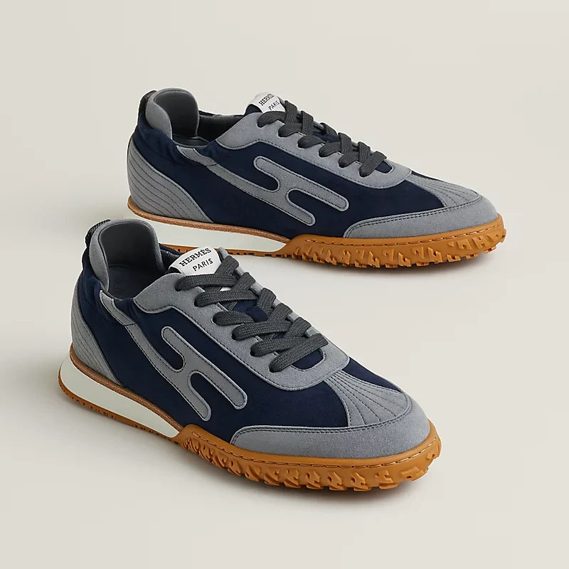Hermès Jet sneaker Marine gris Orage