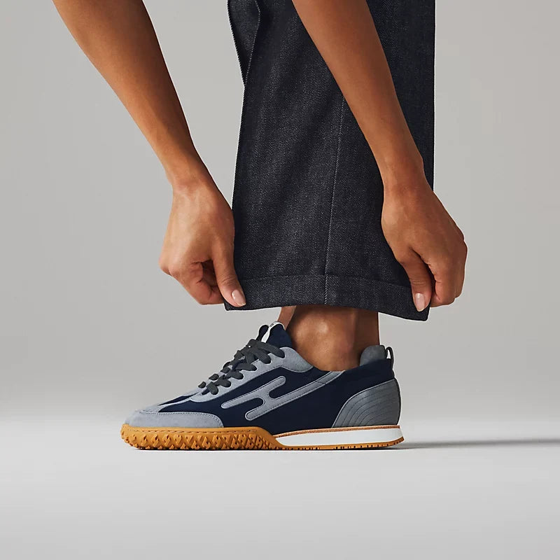 Hermès Jet sneaker Marine gris Orage