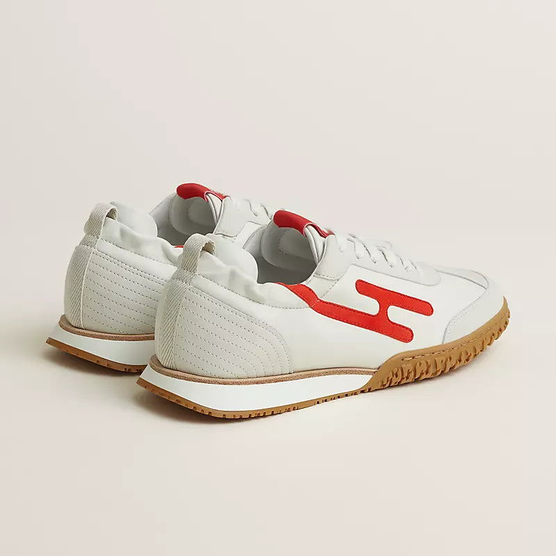 Hermès Jet sneaker Blanc rouge Primaire