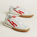 Hermès Jet sneaker Blanc rouge Primaire