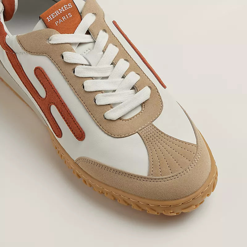 Hermès Jet sneaker Multicolore Orange Canyon