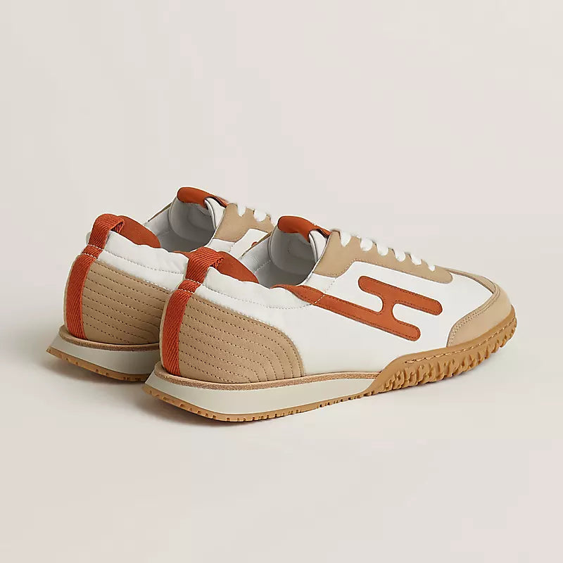 Hermès Jet sneaker Multicolore Orange Canyon