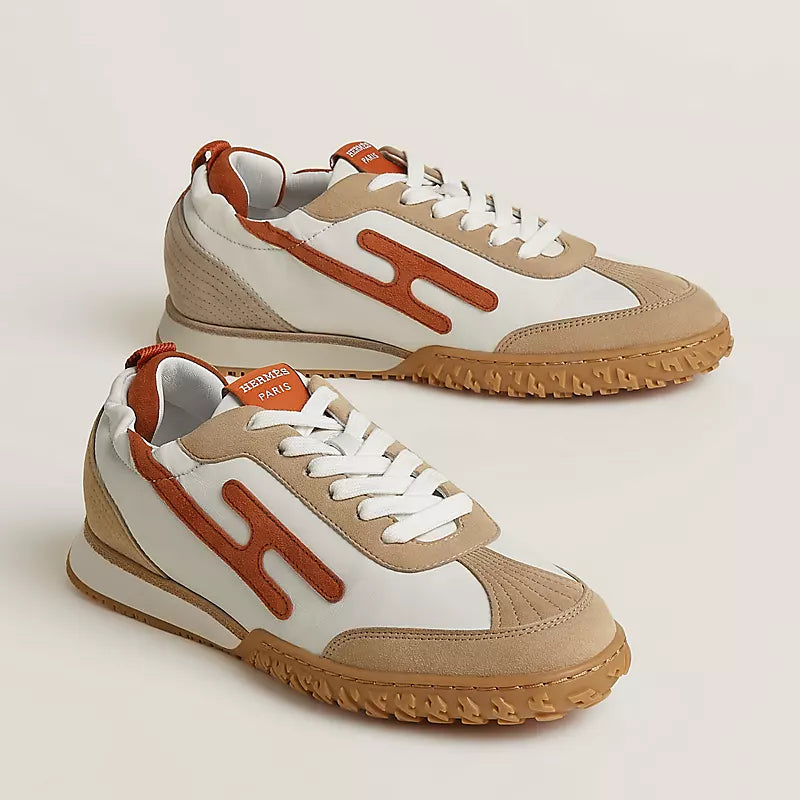 Hermès Jet sneaker Multicolore Orange Canyon
