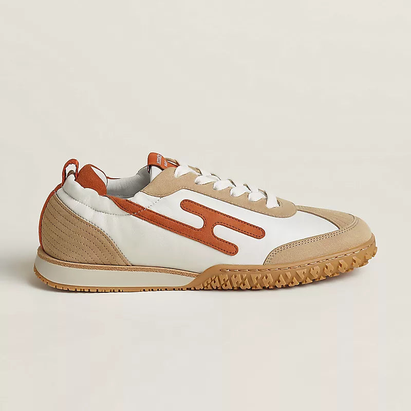 Hermès Jet sneaker Multicolore Orange Canyon